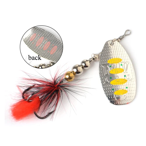 FTK 8 г 13 г 19 г металлический Спиннер наживка Воблер для троллинга Спиннер ложка жесткая искусственная наживка для рыбалки спиннинг бас щука - Цвет: 008