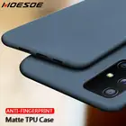 Тонкий песчаник прозрачный мягкий тонкий чехол из силикона мягкий чехол для задней крышки для Samsung S20 FE Note20 ультра A51 A71 5G A21S M31 A31 A50 A70 A11 A41 A21 S21 Фе