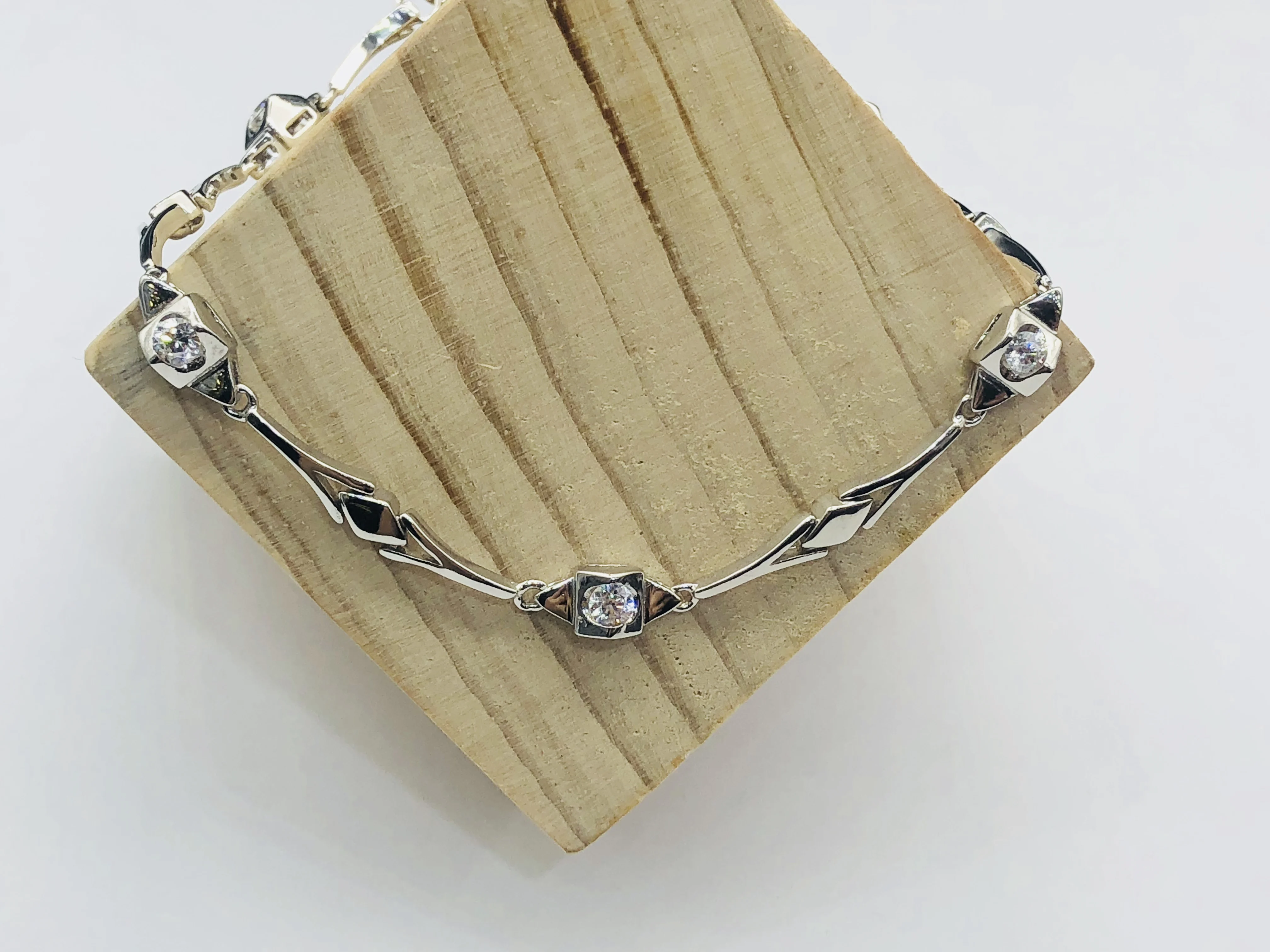 Модные яркие браслеты высокого качества для женщин из чистого серебра S925 пробы