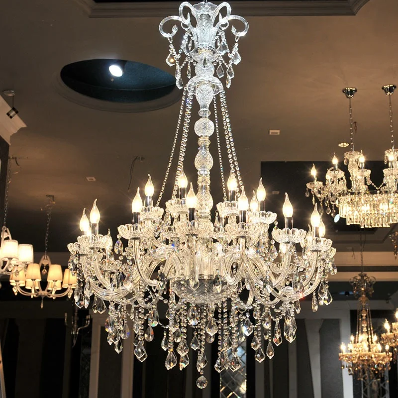 

Luxury modern crystal chandelier Home living room dining room study bedroom chandelier Hotel cafe restaurant commercial lighting