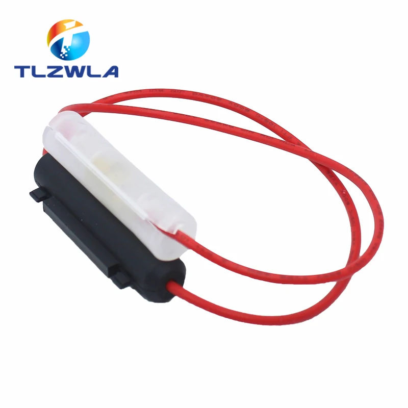 

10pcs 6*30mm Box For Auto Car Truck Motorcycle Motorbike Constelación de fusibles porte - fusible 6x30mm 16AWG 600V