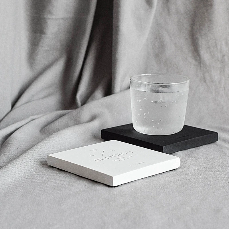 Бетонный лоток Плесень Силиконовый подстаканник формы пластырь поддон ручной