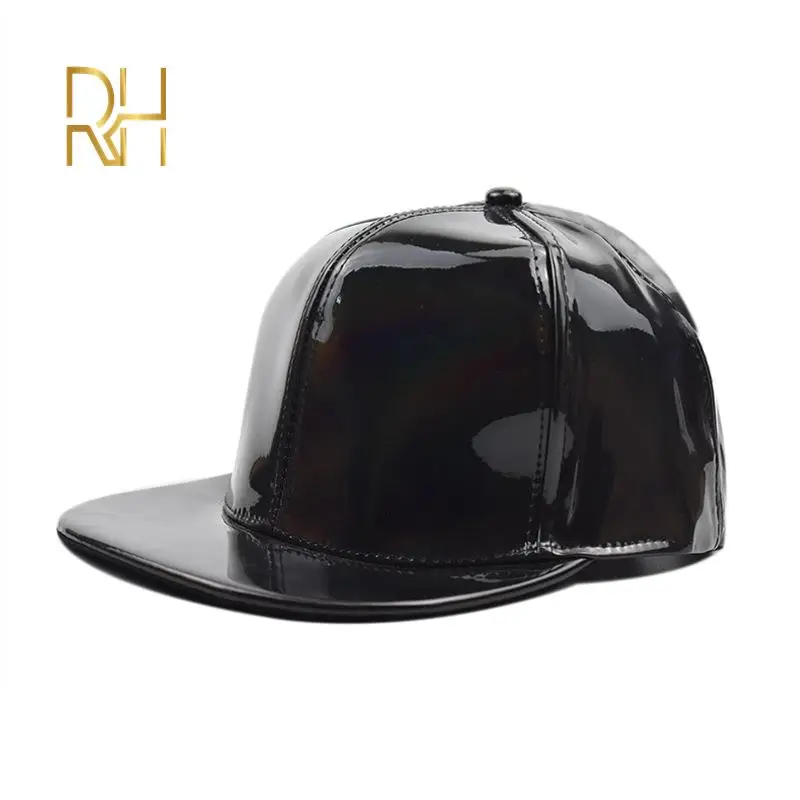 Модная унисекс серебряная Лазерная бейсболка Мужская хип хоп голографическая