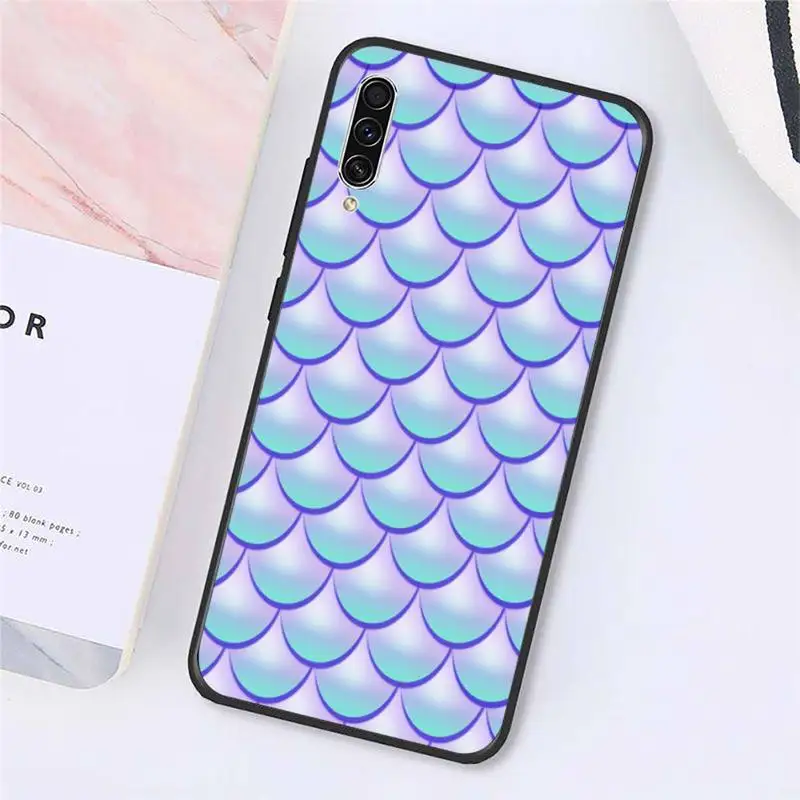 

Fish scale animal pattern Phone Case For Samsung galaxy A S note 10 7 8 9 20 30 31 40 50 51 70 71 21 s ultra plus