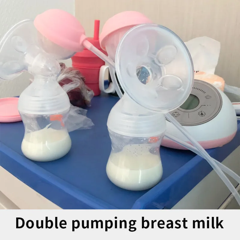 Двойной Электрический молокоотсос MyCarol с аккумулятором и без бисфенола | Мать