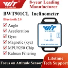 Акселерометр Bluetooth BWT901CL 200 Гц MPU9250 AHRS 9-осевой гироскоп + угол (точность XY 0,05 ) + магнитометр с фильтром Kalman