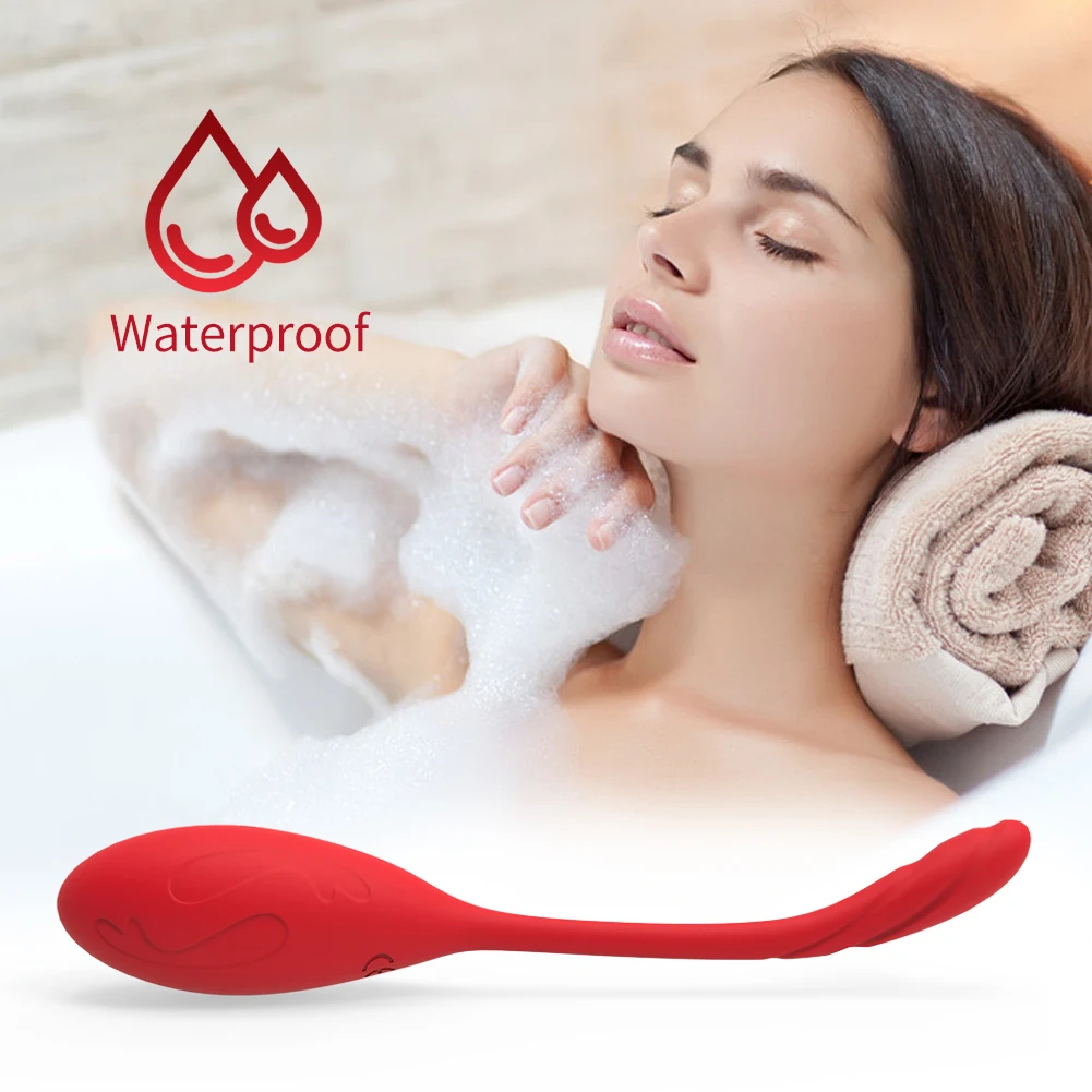 Беспроводной Вибратор в форме яйца Вибраторы интимные игрушки для женщин IPX7