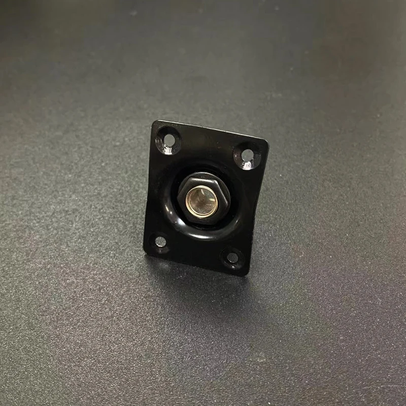 platz stil platte gitarre bass 14 ausgang eingang jack buchse für elektrische gitarre schwarz gold chrom gutiar partss free global shipping