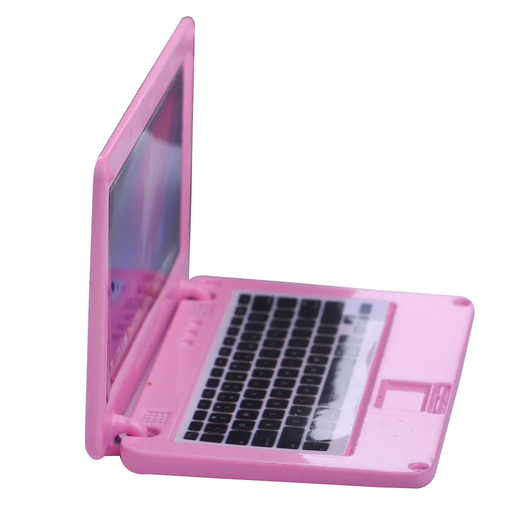 Мини компьютер планшет металлическая игрушечная карточка кукла игрушка может