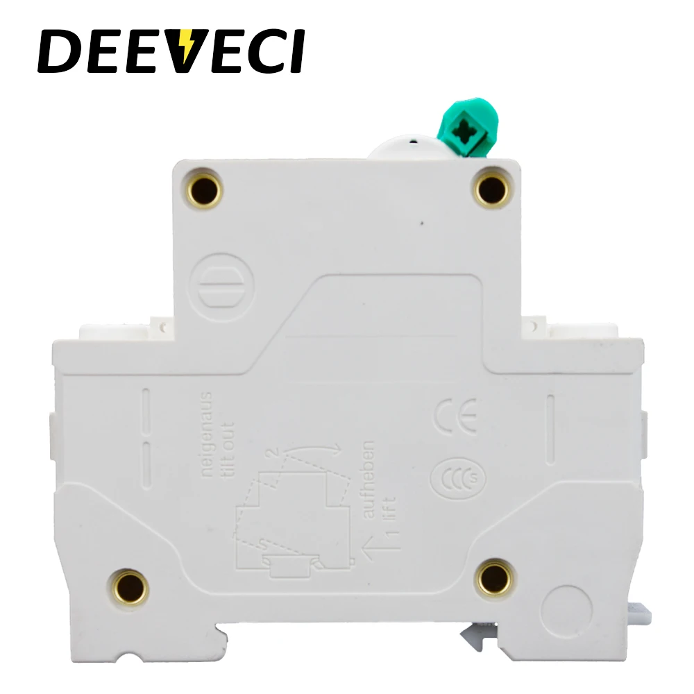 2 полюса DC MCB PV солнечная энергия 6A 10A 16A 25A 32A 40A 63A DIN Rail миниатюрный автоматический