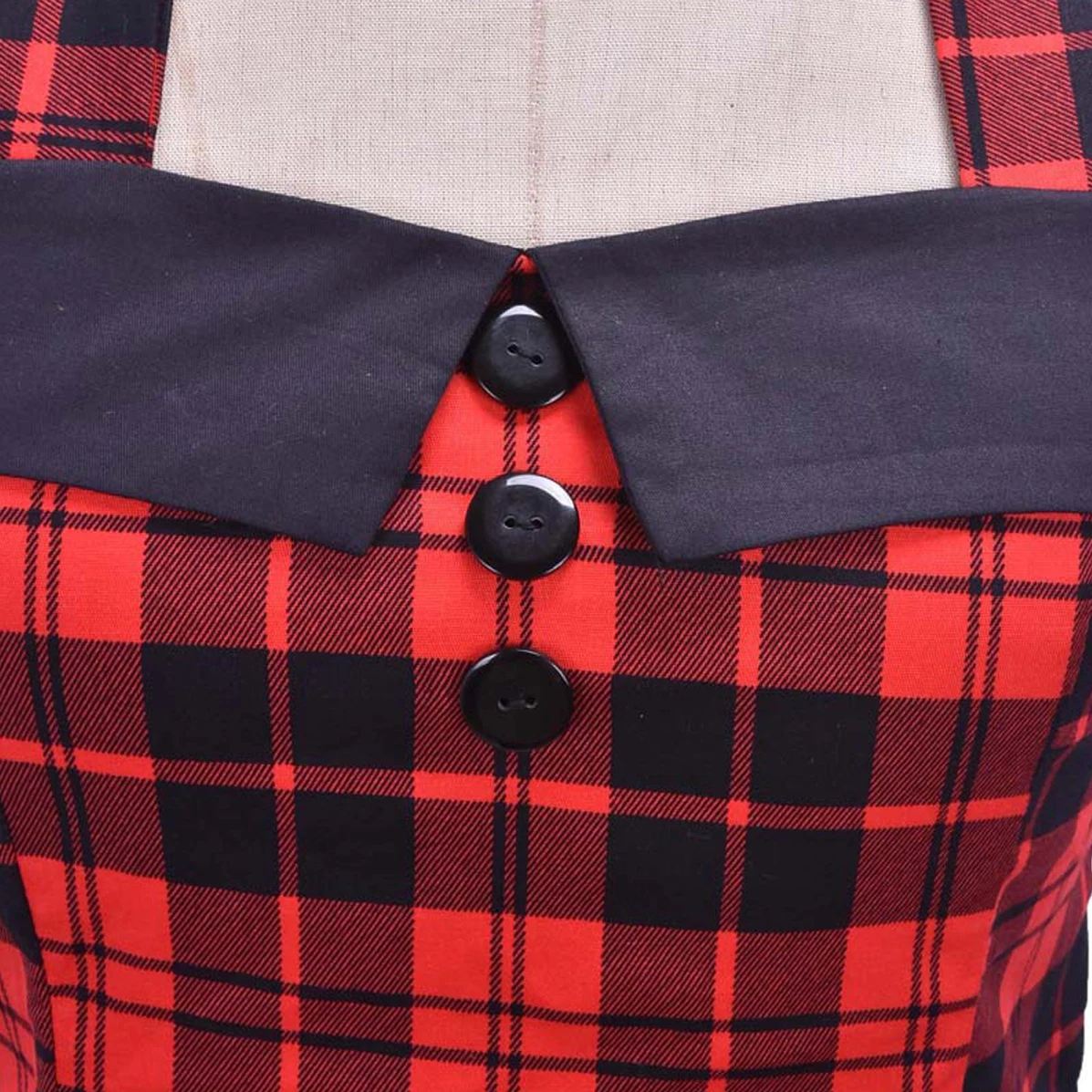 Красный Клетчатый винтажный укороченный топ летняя одежда для женщин ретро Топ в