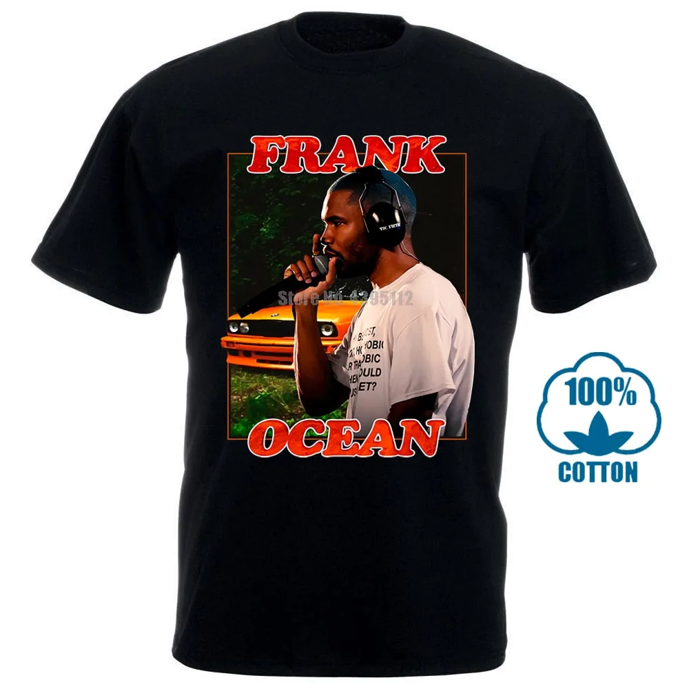 Франк океан блонд футболка хип хоп Рэп Футболка Sz все большие скидки хлопок для