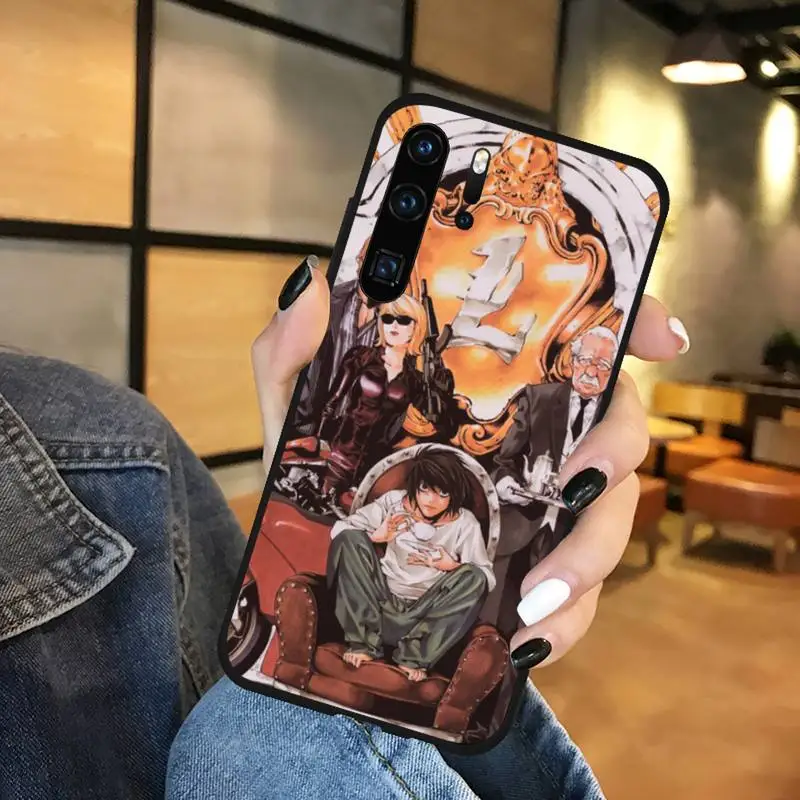 

rem misa Takeshi Obata death note Anime Phone Case For Huawei honor Mate P 9 10 20 30 40 Pro 10i 7 8 a x Lite nova 5t