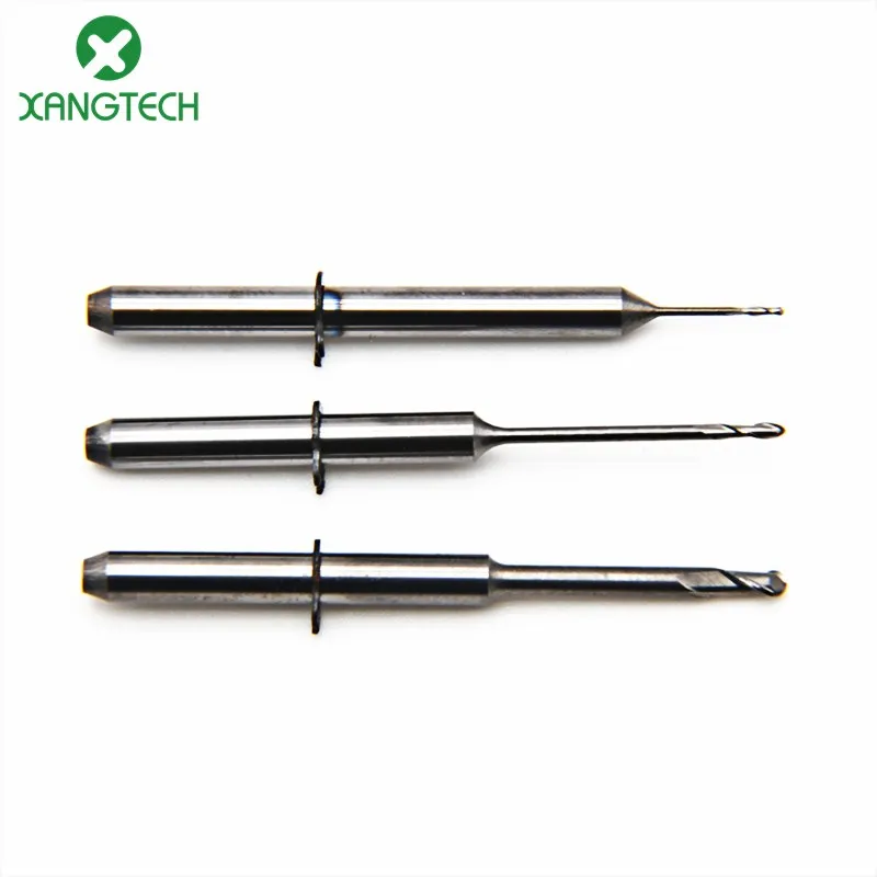 

XANGTECH Dental Lab VHF K5 Zirconia DC/DLC Milling Tools 0.6/1.0/2.0mm Compatible with Cad Cam Mill Machine