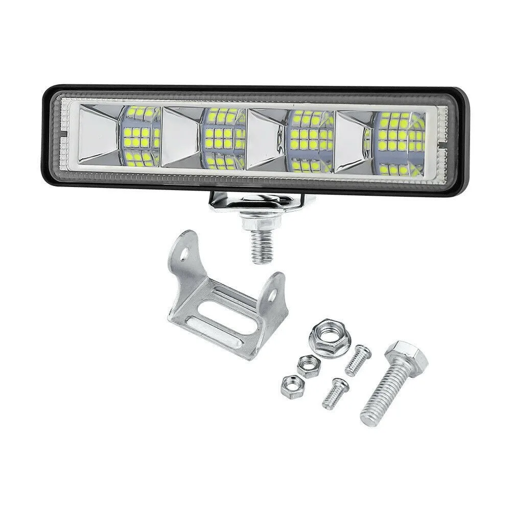 

24LEDs Work Light Light Bar 6500K Motorcycle 72W Offroad Spot Boats Buses