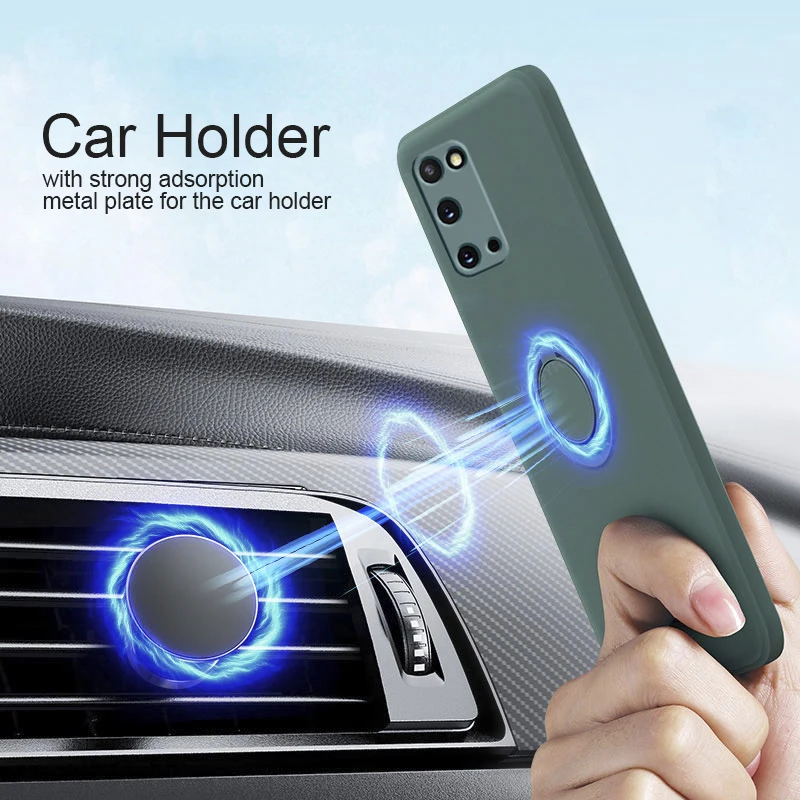 For Samsung Galaxy A52 A72 4G 5G A53 Case Liquid Silicon Soft Holder Strap Cover A52 A53 A72 A32 A51 71 5G 4G a 52 a72 a 32 Case