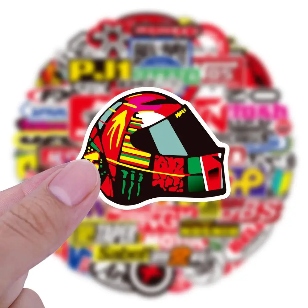 

100 Pcs Motorcycle Graffiti DIY Stickers Luggage Skateboard Refrigerator Laptop Stickers Waterproof Stickers