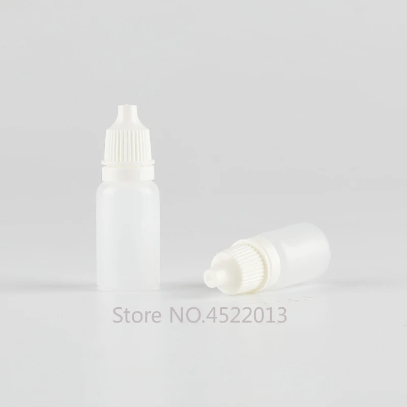 5 мл 10 200 шт. пустая белая ПП маленькая бутылка для эфирного масла портативный