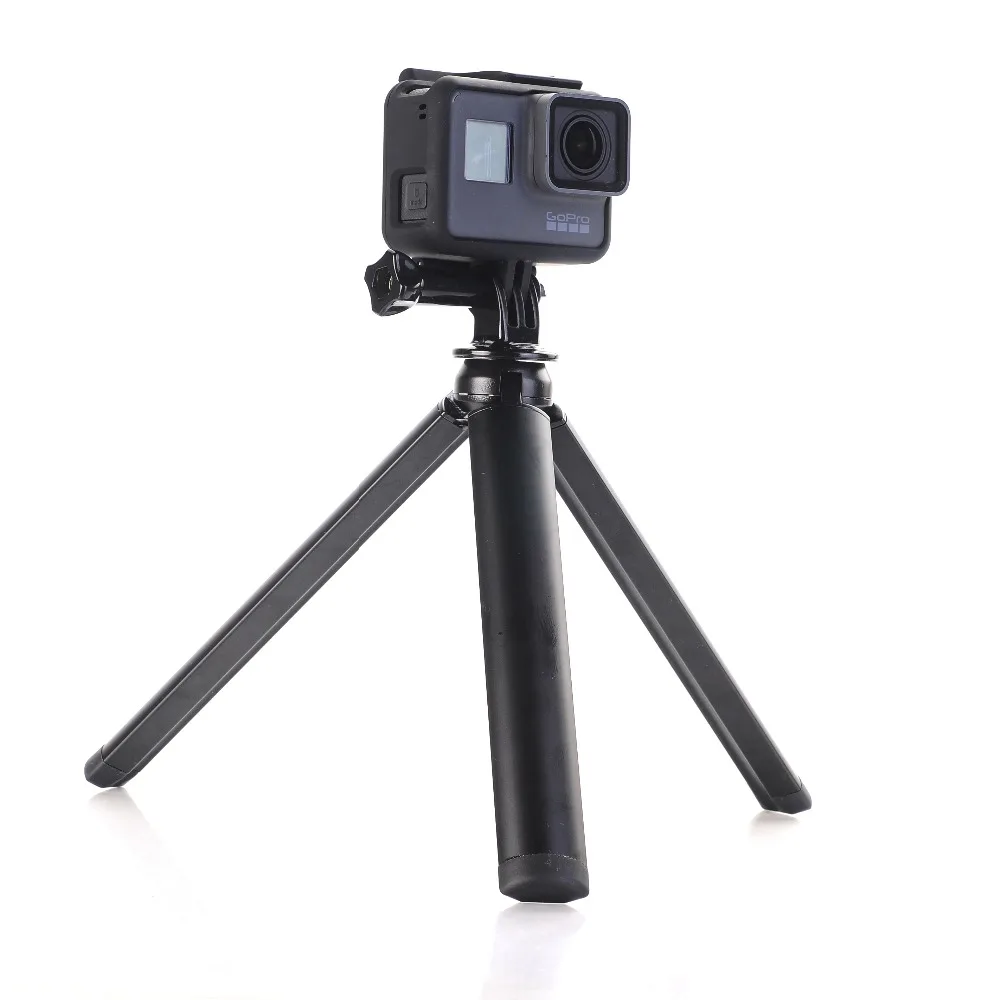 Портативный мини штатив с ручным захватом регулируемой ножкой для SLR камеры Gopro