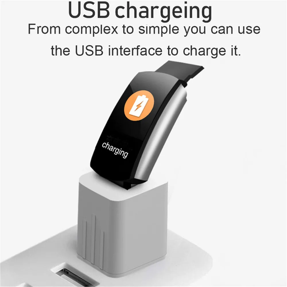 

Fitness Tracker Waterproof Ip67 Smart Fitness Bracelet Blood Pressure Heart Rate Monitor Sport Smart Band Watch For Android IOS