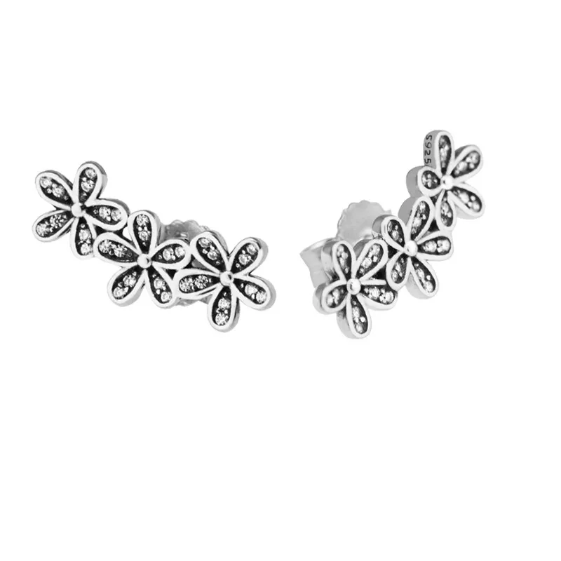 

Женские серьги из серебра 925 пробы, с фианитами