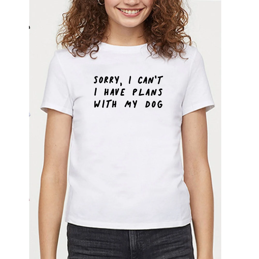 

Забавные футболки с принтом растений с собакой, женский топ, хлопковая футболка с коротким рукавом, женская черная, белая