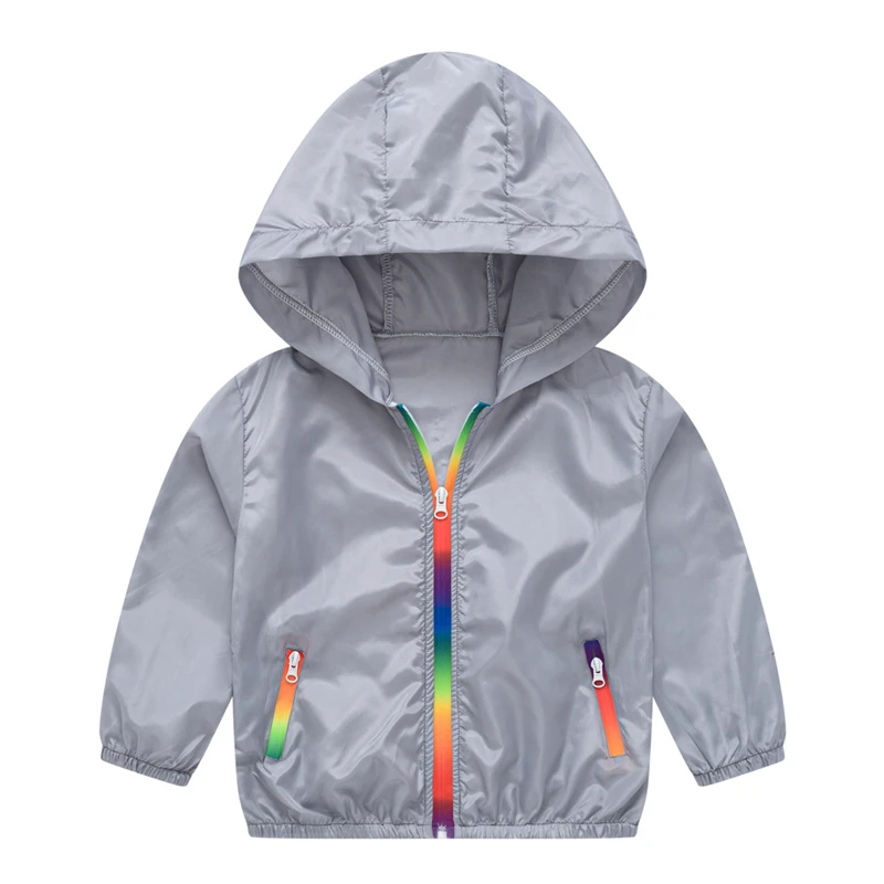 Детская Солнцезащитная куртка для малышей тонкая дышащая легкая Защитная