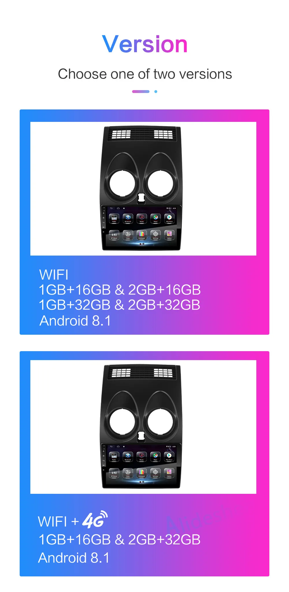 4G Android 8,1 автомобильный мультимедийный плеер для Nissan Qashqai J10 2006 2007 2008 2009 2010 2011 2012 2013 gps навигации 2din автомобильный DVD