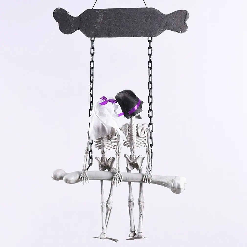 

Хэллоуин скелет дверная подвеска хорошее украшение тонкая работа литье под давлением высокое качество изготовления