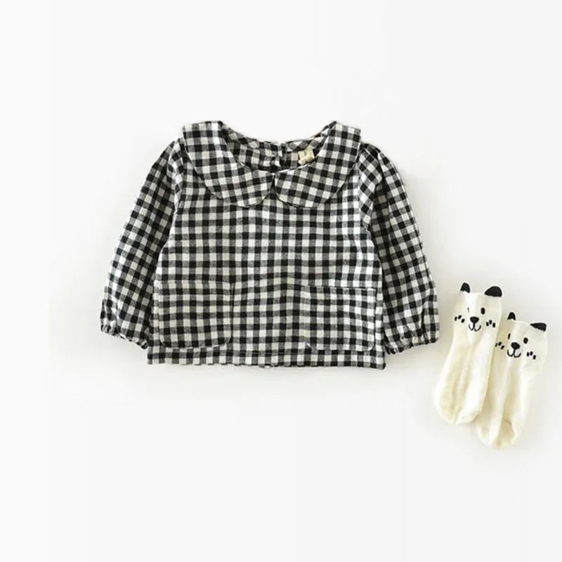 2019 повседневные блузки для новорожденных девочек новый стиль одежда с длинным