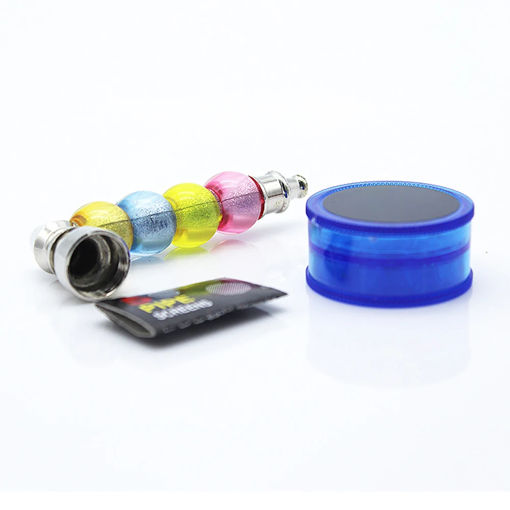 Мини карманная курительная труба измельчитель табака и травы для специй