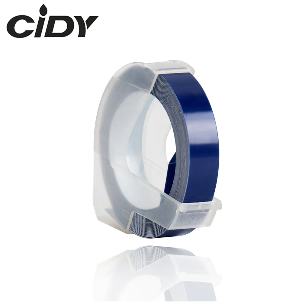 CIDY 1 шт. фиолетовый синий цвет совместимый с DYMO 1610 12965 изготовитель этикеток 3D