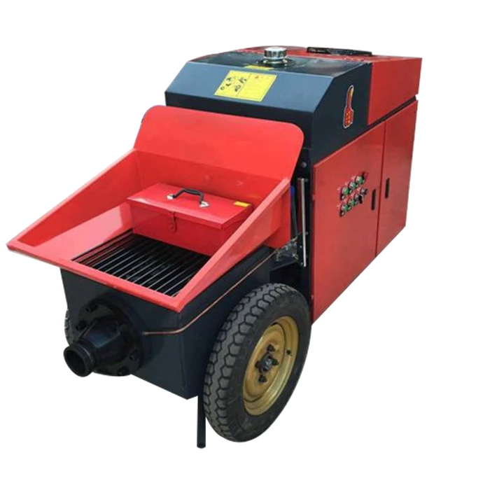 

Diesel Engine Concrete Mixer and Pump Peristaltic Concrete Pump