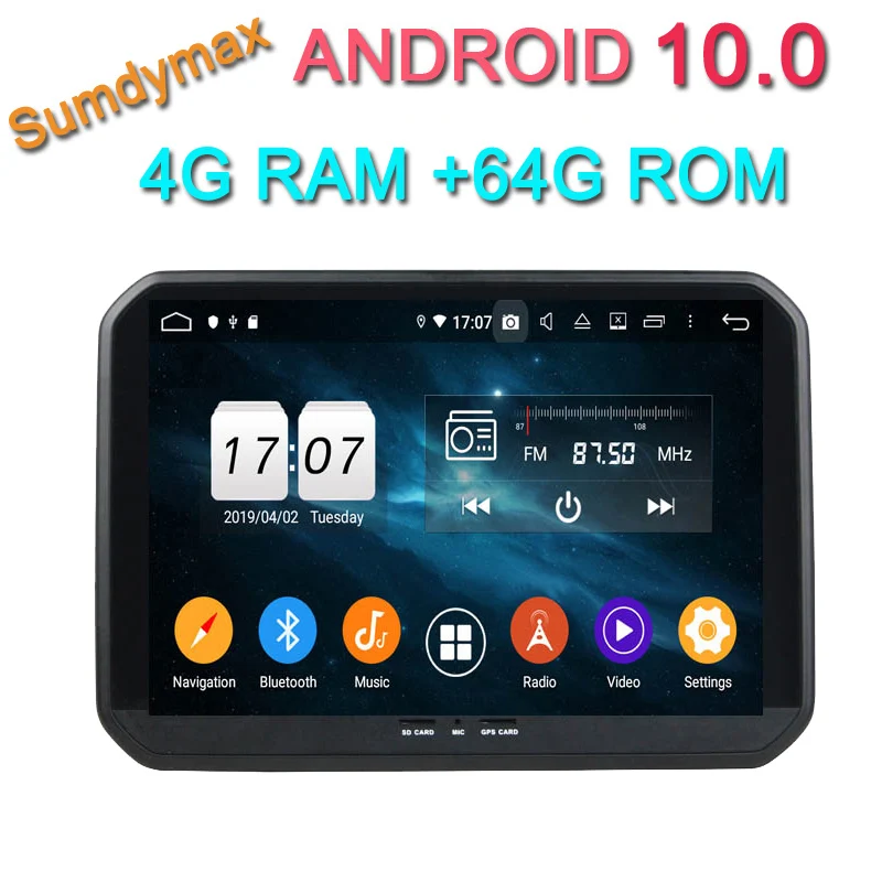 9 &quotдва din android 10 автомобильный dvd проигрыватель с gps navigaiton мультимедийный плеер