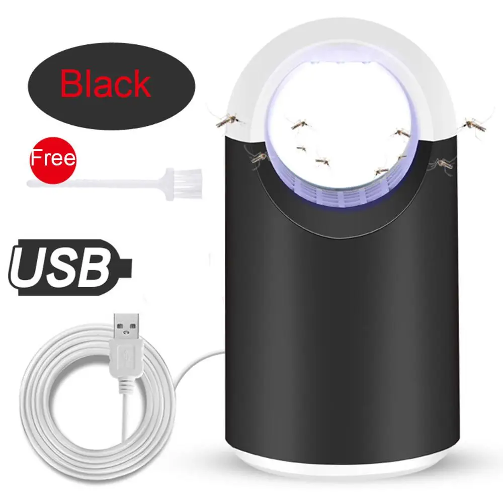 Настольный USB Электрический вентилятор светодиодный УФ лампа светильник ловушка