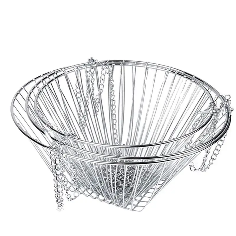 1 предмет подвесная корзина Съемный 3 уровня Складная творческая стойка для