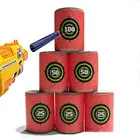 6 шт. пули для Nerf, пенопластовая бутылка, пули, тренировочные игрушки, цели, Дротика, специальная тренировка для пистолета nerf, игрушечное ружье, стрельба, мишень