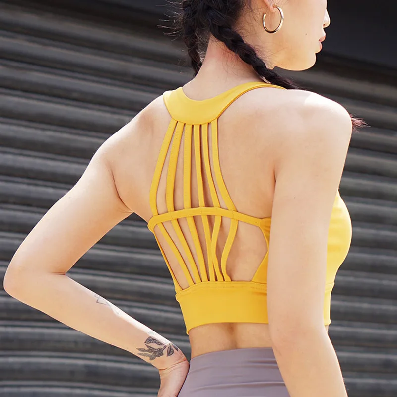 Новый осенний бюстгальтер для йоги с изображением русалки женский жилет