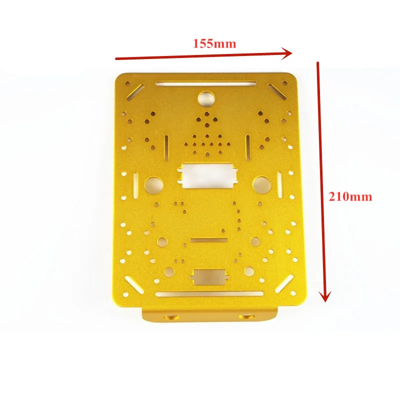 Металлическая панель Рамка для 4wd шасси автомобиля танка DIY RC игрушка робот