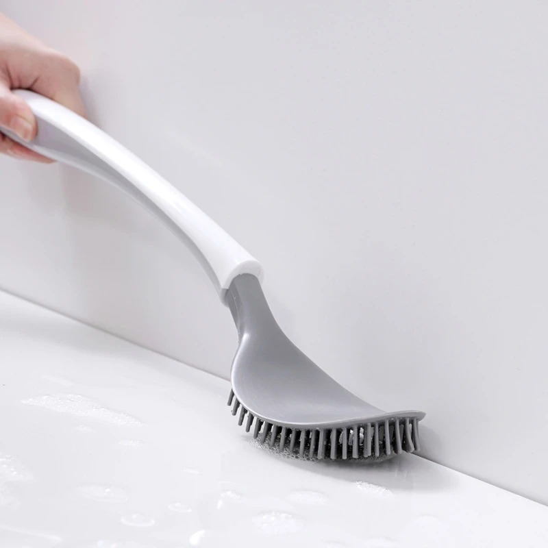 WC Toilet Brush Wall-mounted Long Handle Household Floor Cleaning Tools For Bathroom Accessories Kitchen G-BOOGE | Обустройство дома