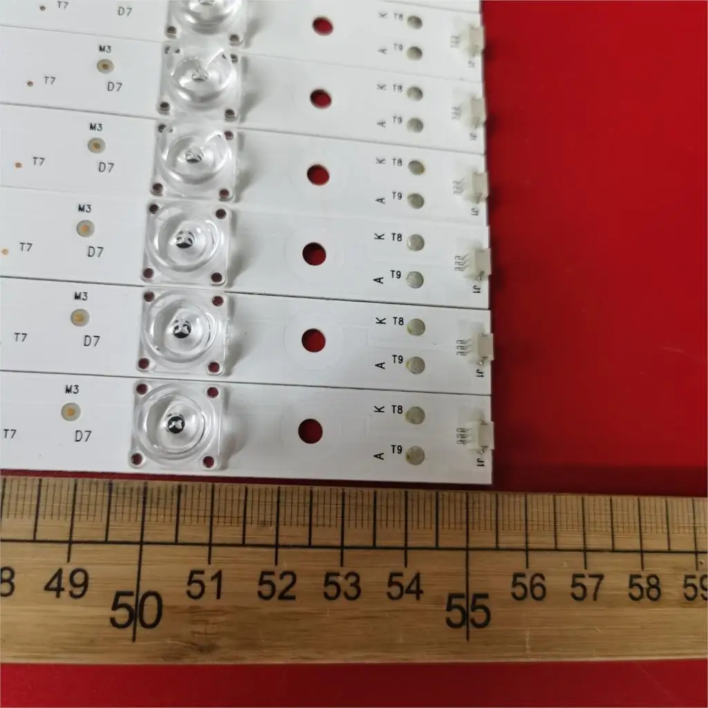 New Kit 14 PCS LED Backlight strip for MHDV5533-U4 LT-55C550 LED55D08B-ZC14CG-02 LED55D07A-ZC14CG-02 30355007206 LED55D8 LED55D7