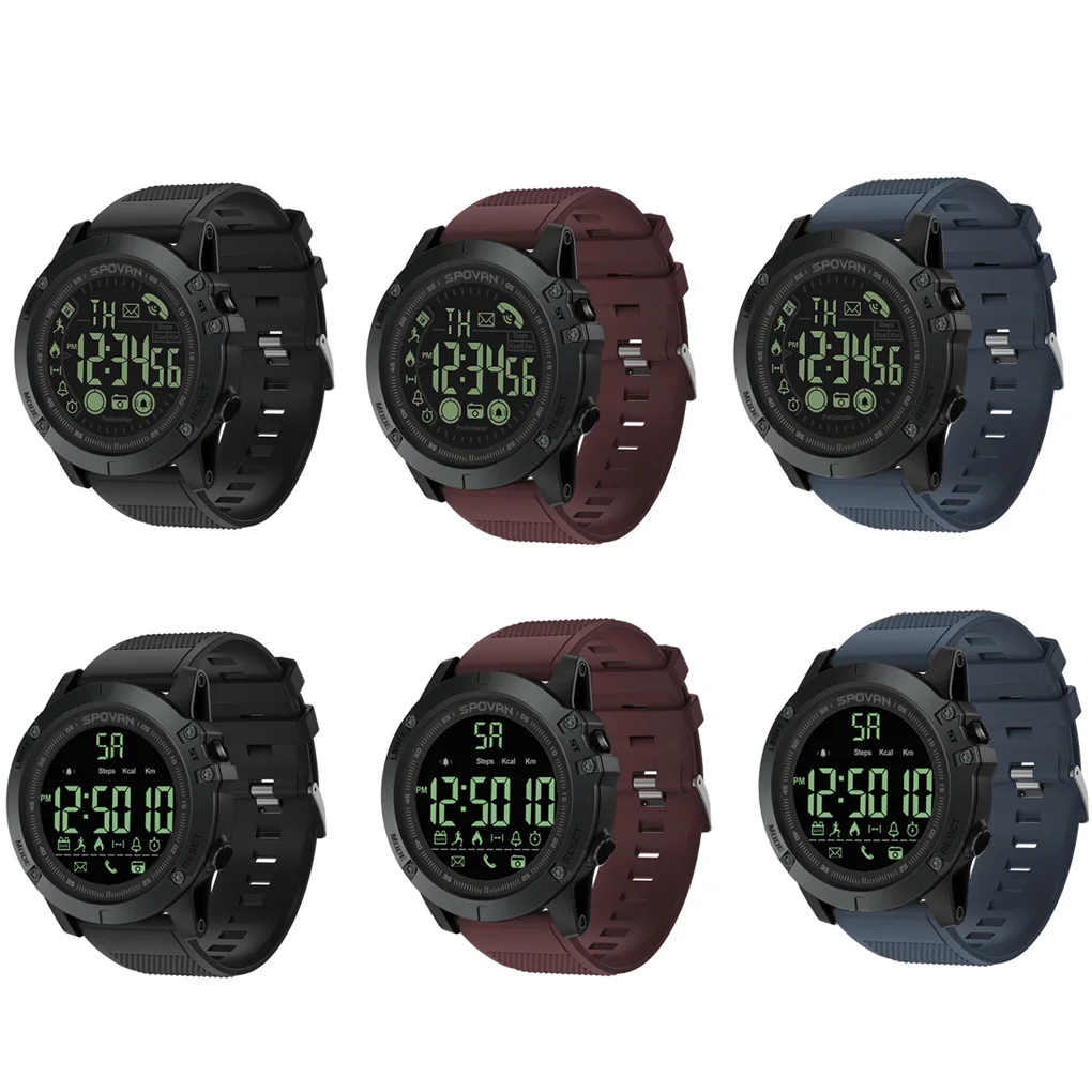 Умные спортивные часы PR1 Bluetooth Sports IP68 водонепроницаемый браслет с шагомером