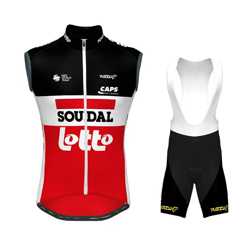 Новый комплект SOUDAL LOTTO 2020 одежда для велоспорта Pro Team велосипедная Джерси