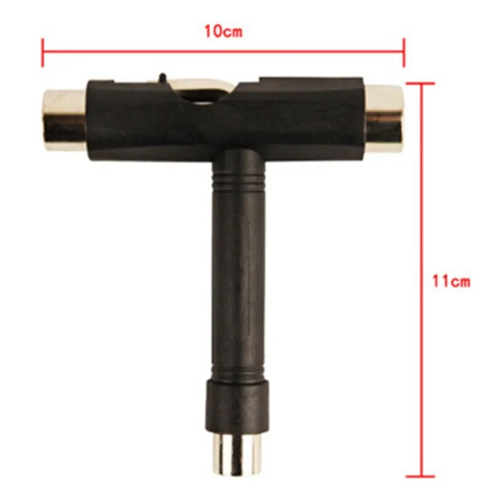 

Professional All-in-one T-type Skate Tool Screwdriver Socket Multi-functional Skateboard Adjusting T-tool NEW!