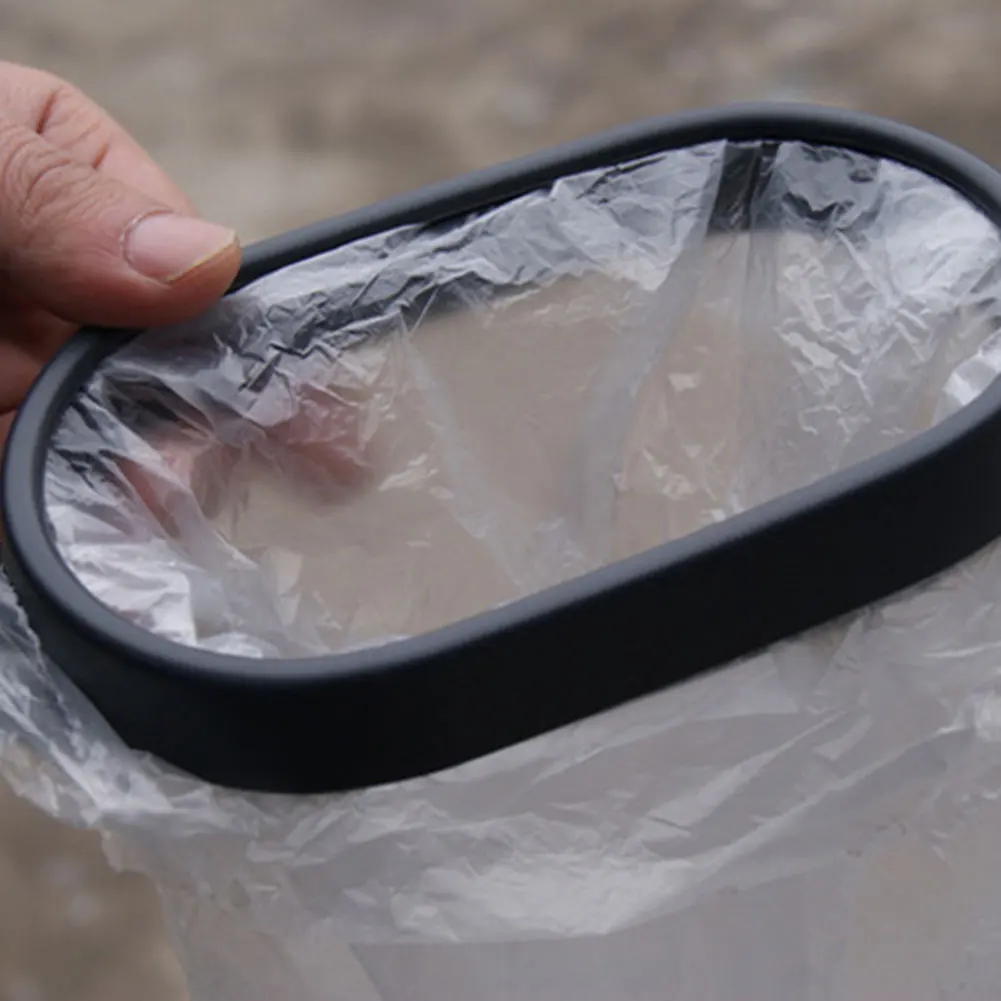 Держатель для мусорного мешка пластиковый кронштейн стойка кухни хранение