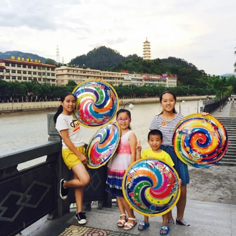 Волшебный летающий диск блюдце НЛО воздушные шары Детские уличные игровые