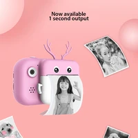 children camera instant print camera for kids 1080p hd camera with thermal photo paper toys camera for birthday gifts