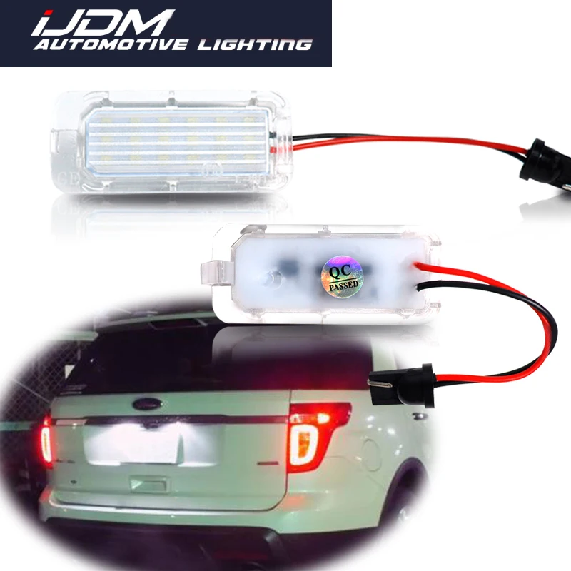 IJDM для Ford Explorer Escape Fiesta Fusion Lincoln MKC CAN bus Xenon White Светодиодный W 18 SMD Светодиодные