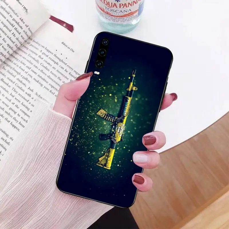 PENGHUWAN Counter Strike cs go Game Новое поступление черный чехол для сотового телефона Huawei P30 P20