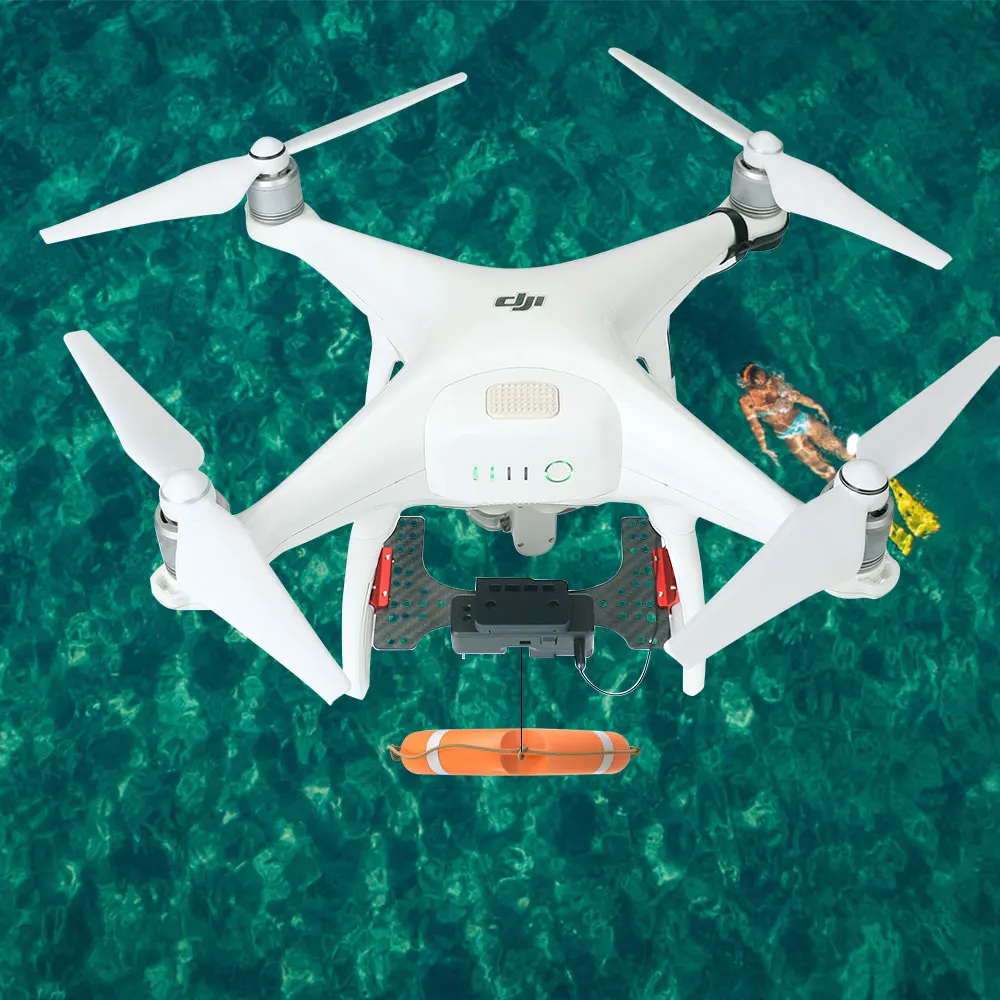 DJI Phantom 4 Light Thrower для 2/3S/3A/3P/3SE/4 Airdrop приманка обручальное кольцо аксессуары дрона |
